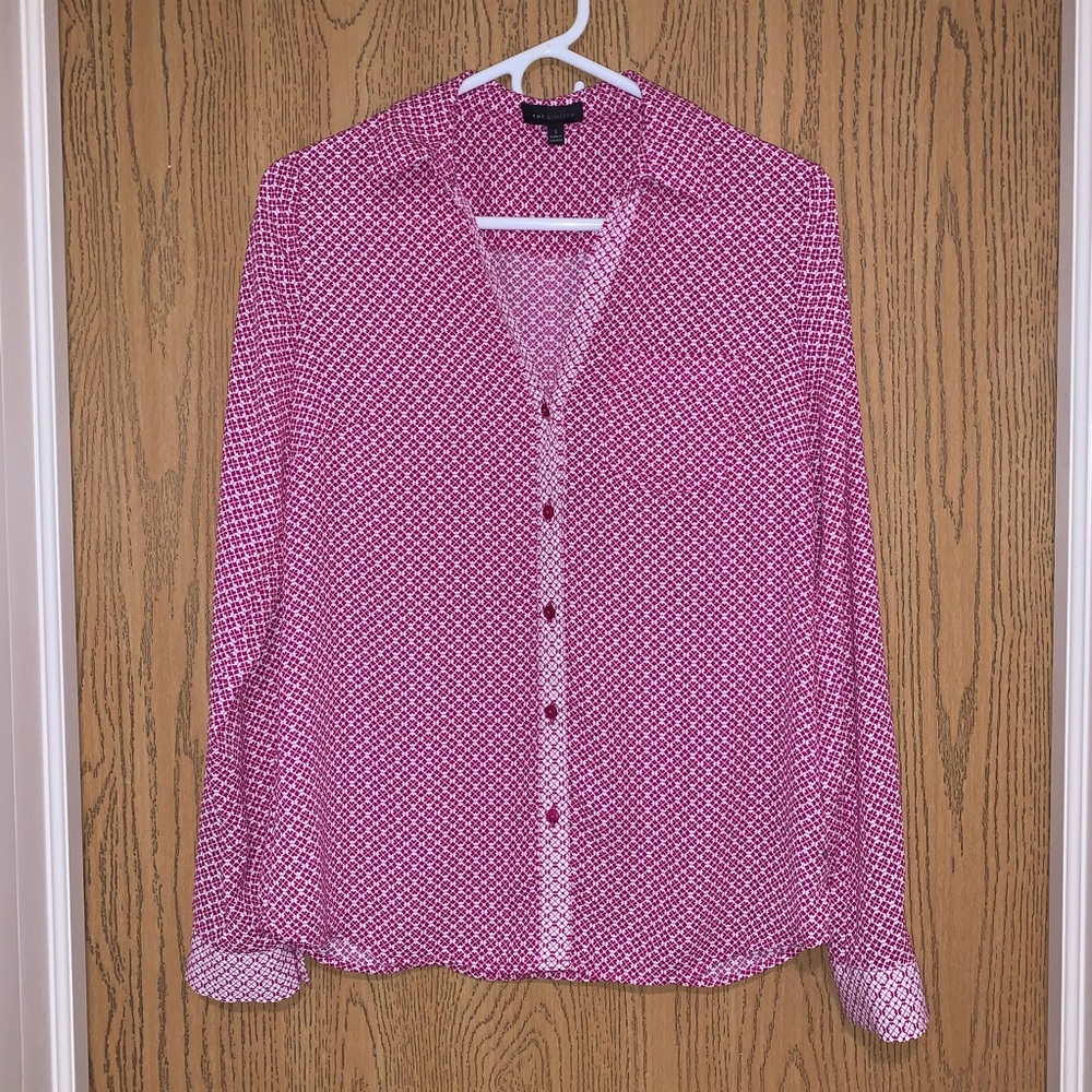 The Limited Small Pink Portofino Button-Down